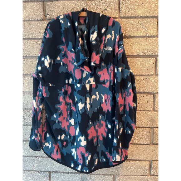 The North Face Womens Fleece Pullover Hoodie Multicolor Size M - Picture 1 of 12